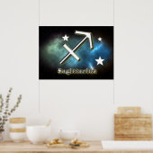 Poster Symbole sagittaire (Cuisine)
