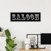 POSTER SYMBOLE SALON OCCIDENTAL (Bureau à domicile)
