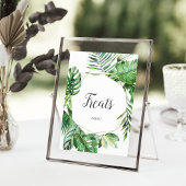 Poster SYMBOLE Sauvage Tropical Palm Traitements