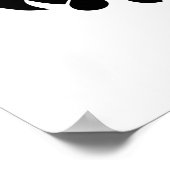 Poster Symbole sikh khanda avec demi-tête de lion (Coin)