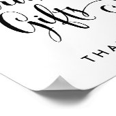 Poster Symbole Southern Belle Calligraphy Cartes et Cadea (Coin)