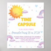 Poster Symbole Sunshine Rainbow Birthday Time Capsule (Devant)