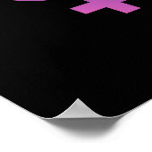 Poster Symbole transgenre (Coin)