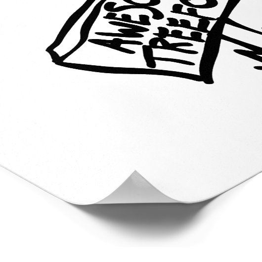 Poster Symbole Treefort (Coin)