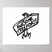 Poster Symbole Treefort (Devant)