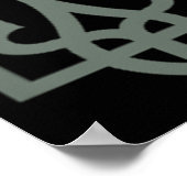 Poster Symbole trident ukrainien Tryzub Emblem (Coin)