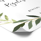 Poster Symbole tropical vert espagnol Tarjetas et Regalos (Coin)