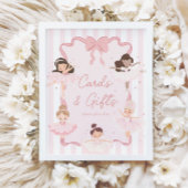Poster Symbole Tutu Cute Girls' 2nd Ballerina Cartes & Ca