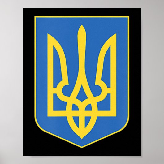 Poster SYMBOLE Ukraine (Devant)