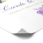 Poster Symbole Ultra Violet Fêtes des mariées et cadeaux (Coin)