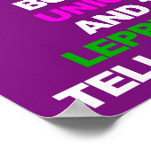 Poster Symbole Unicorn Leprechaun Funny (Coin)