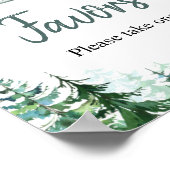 Poster Symbole Vert Camion Bois Animaux Favoriser (Coin)