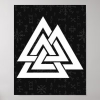 Symbole viking noix avec runes celtiques - noix de