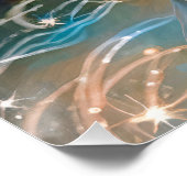 Poster Symbole Virgo Étoile Déesse, Être céleste, Zodiaqu (Coin)