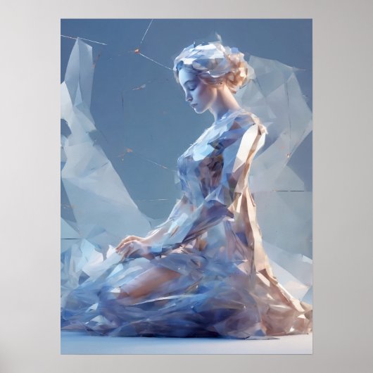 Poster Symbole Virgo Zodiac (Devant)