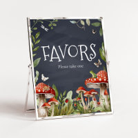 Symbole Whimsical Enchanted Forest Champignons Fav