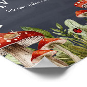 Poster Symbole Whimsical Enchanted Forest Champignons Fav (Coin)