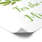 Poster Symbole Wildwoods Botanical Cartes & Cadeaux (Coin)