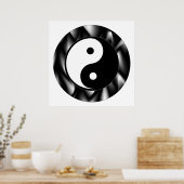 Poster SYMBOLE YIN Yang (Cuisine)