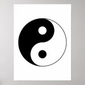 Poster SYMBOLE YIN Yang (Devant)