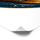 Poster SYMBOLE YIN Yang Koi Fish (Coin)