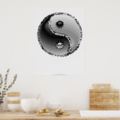 POSTER SYMBOLE ZEN YIN-YANG (Cuisine)