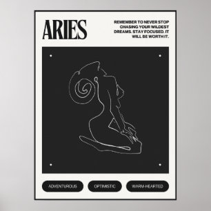 Poster SYMBOLE Zodiaque