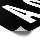 Poster Symbole zodiaque Aquarius (Coin)