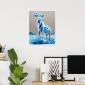 Poster SYMBOLE Zodiaque Capricorne (Bureau à domicile)