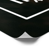 Poster Symbole zodiaque de la vierge (Coin)