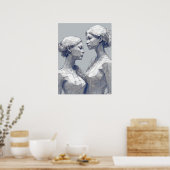 Poster SYMBOLE Zodiaque Gemini (Cuisine)