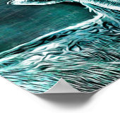 Poster SYMBOLE Zodiaque Horoscope Capricorne (Coin)