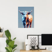 Poster SYMBOLE Zodiaque Taurus (Bureau à domicile)