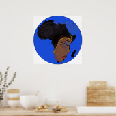 Poster Symboles AE de l'Afrique (Cuisine)