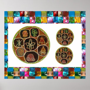 Poster Symboles curatifs 2014 de KARUNA Reiki