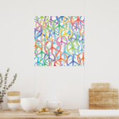 Poster Symboles de paix (Cuisine)