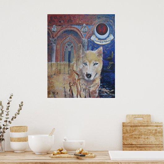 Poster Symboles de protection (Cuisine)