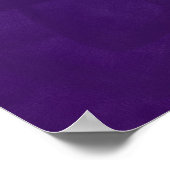 Poster Symboles Reiki - en lotus violet (Coin)