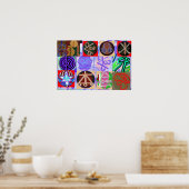 Poster Symboles Reiki et Karuna Reiki (Cuisine)