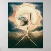 Poster Symbolisme antique William Blake Earth Compass (Devant)