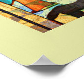 Poster Symbolisme de Bon Voyage Boat Cat Pilgrim (Coin)