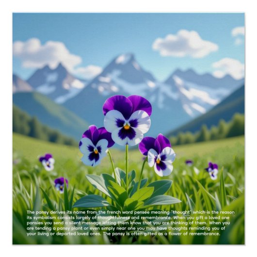 Poster Symbolisme de la Pensée (Devant)