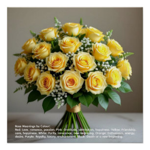Poster Symbolisme de la Rose