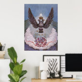 Poster Symbolisme maçonnique (Bureau à domicile)