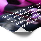 Poster Symbolisme Papillon (Coin)