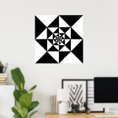 Poster Symétrie (Bureau à domicile)