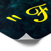 Poster Symmetry of the Sea and Land (Coin)