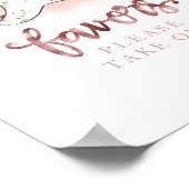 Poster Sympathie Fille Halloween Symbole Baby shower Fave (Coin)