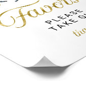 Poster Sympathie Ghost Halloween Garçon Baby shower Faveu (Coin)