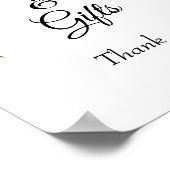 Poster Sympathique carte Mariage Fleur sauvage Signal cad (Coin)